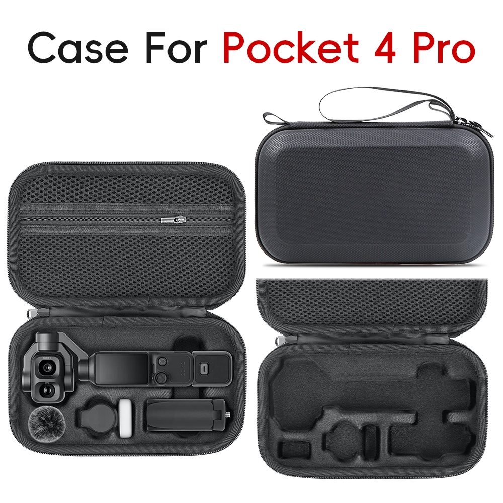 Drone Camera Case - PU-Tragetasche für DJI Osmo Pocket 4P