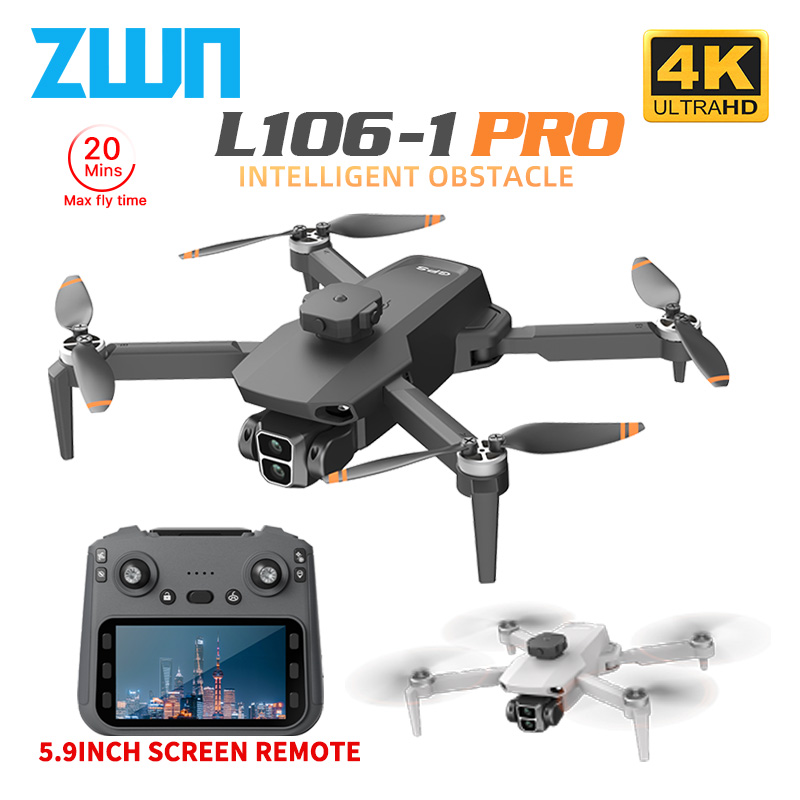 Drone Camera Hd - L106-1PRO GPS Professionelle Drohne mit 4K