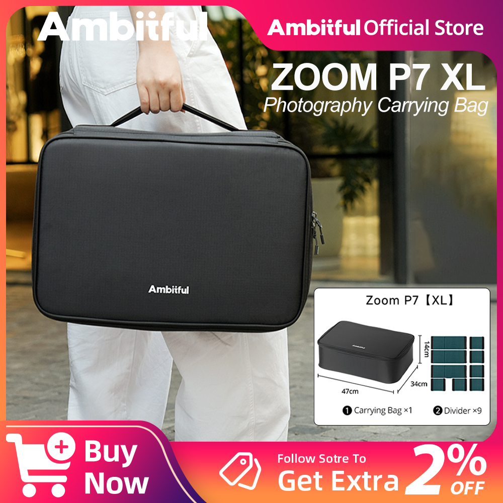 Ambitful ZOOM P7II XL Fotograf – Drone Camera Case Bewertung und Preis
