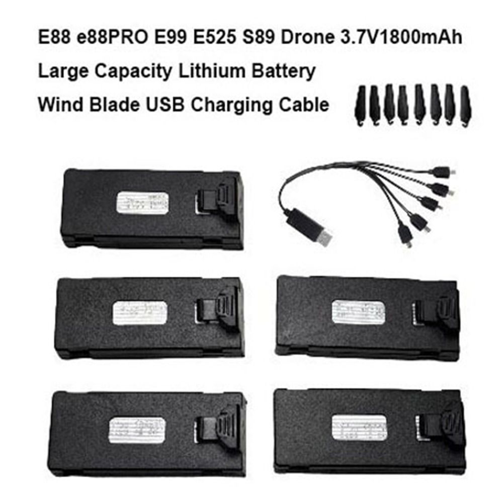 Schwarzer Lithium-Akku, 3,7 V, – Eachine Drone E010 Bewertung und Preis